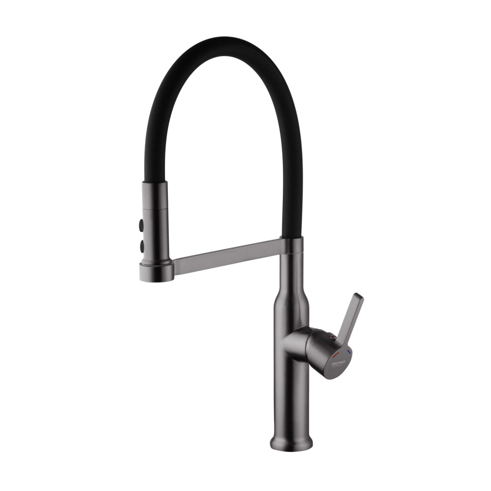 Змішувач для кухні Kroner KRP Ersel - GRP03112BLK