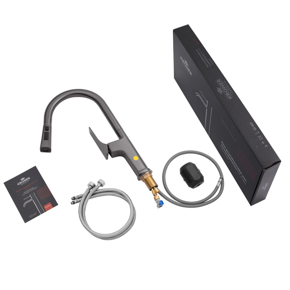 Змішувач для кухні Kroner KRP Vog - GRP030-T