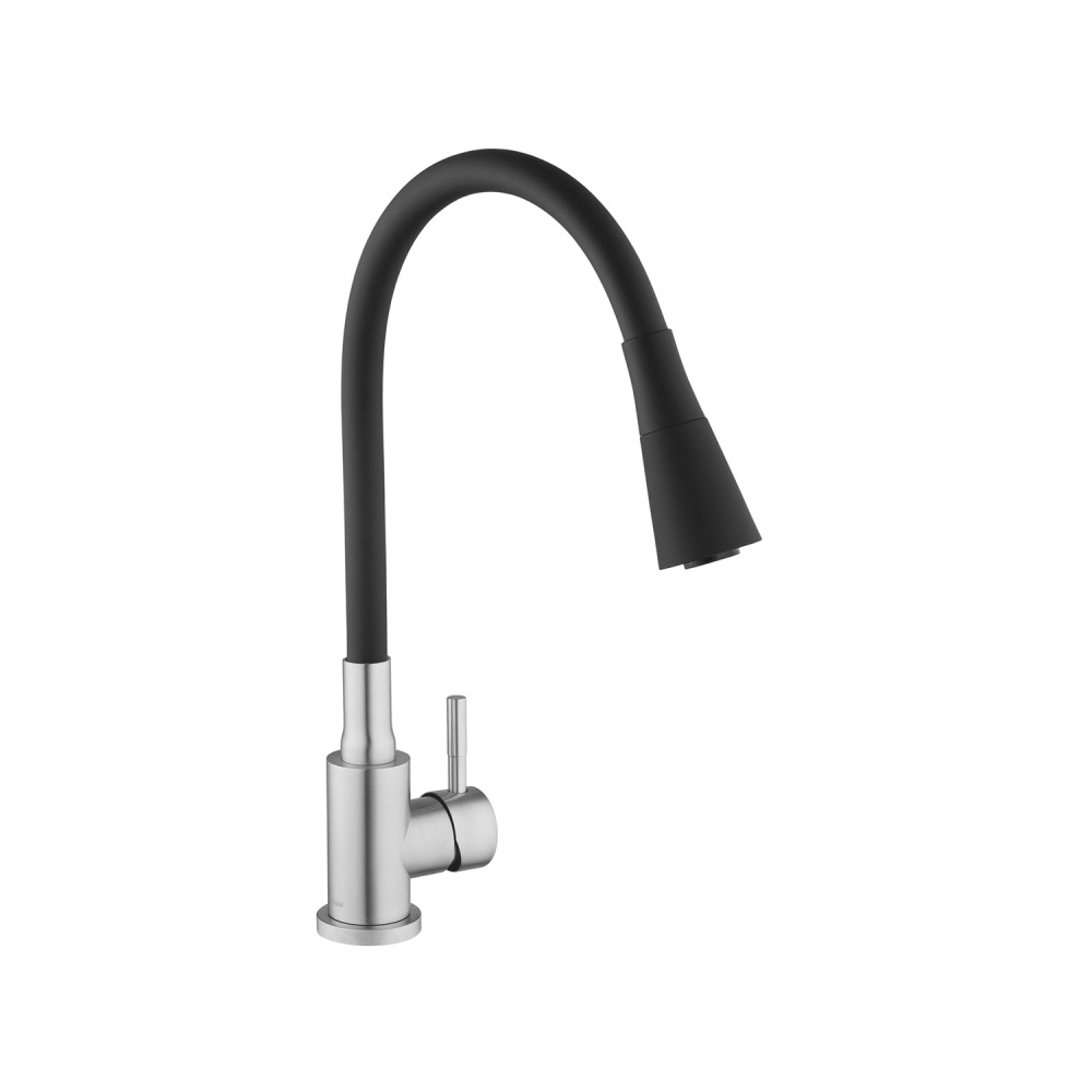 Змішувач для кухні Kroner KRP Edelstahl Klassisch - ESG031BLK
