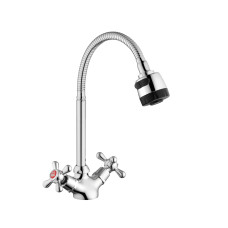 Змішувач для кухні з гнучким виливом Agua Toledo - C039