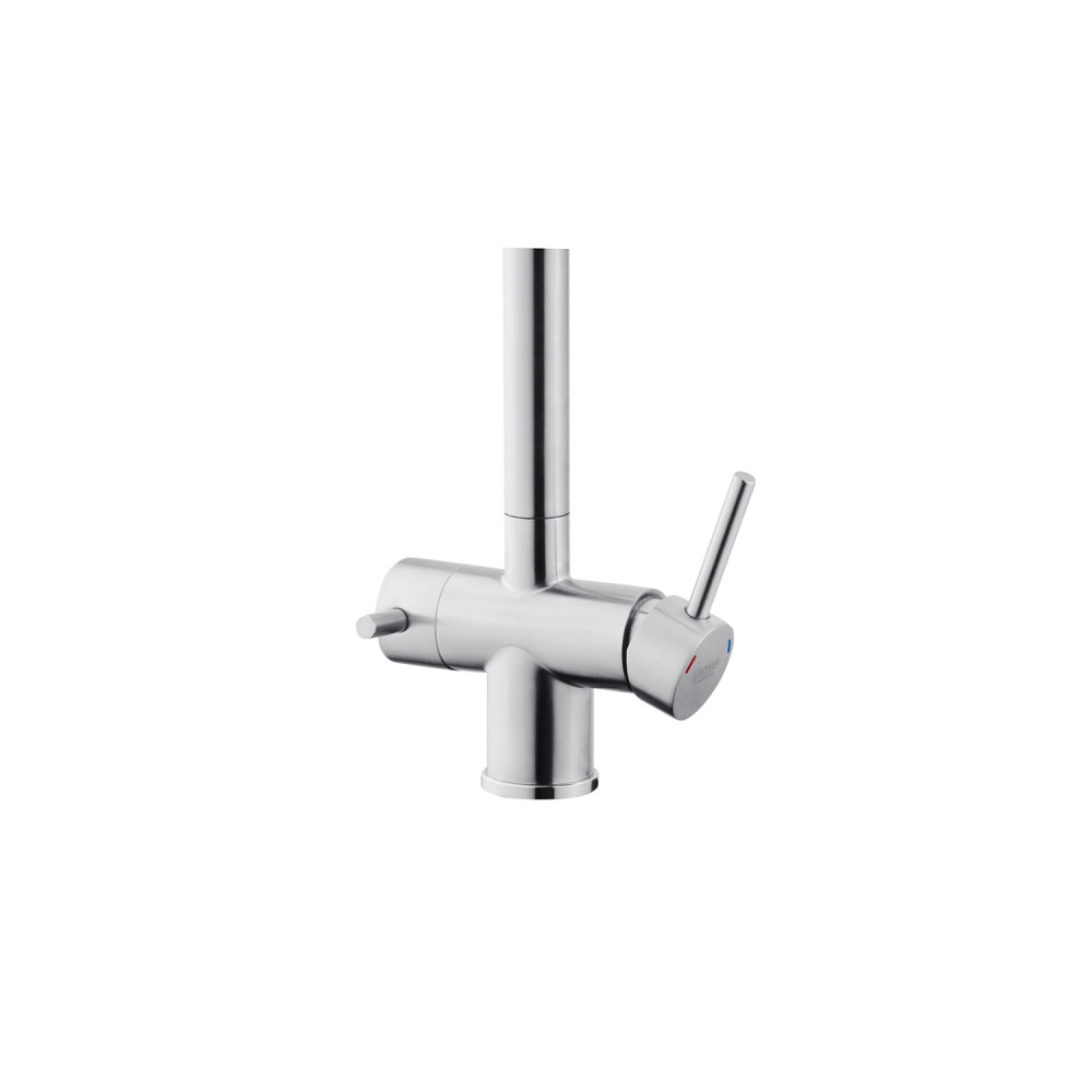 Змішувач для кухні з підключенням до фільтра Kroner KRP Edelstahl Klassisch - ESG03815BLK