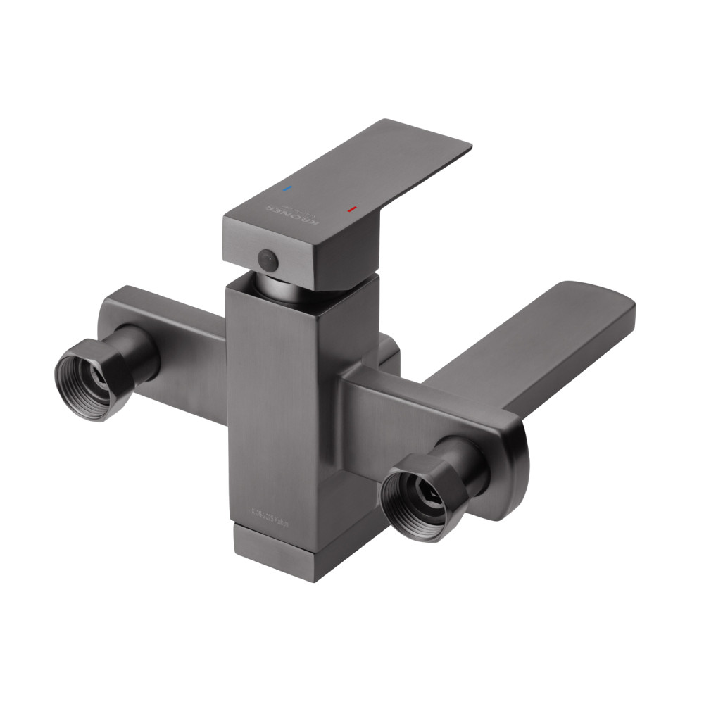 Змішувач для ванни Kroner KRP Edelstahl Kubus - PVD070
