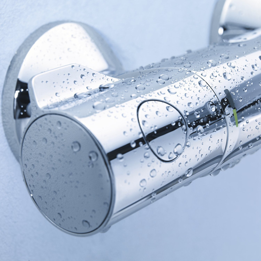 Змішувач для ванни Grohe Grohtherm 800 34567000 з душовим гарнітуром 27948001 (34567001)