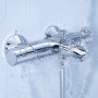 Змішувач для ванни Grohe Grohtherm 800 34567000 з душовим гарнітуром 27948001 (34567001)