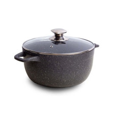 Каструля антипригарна Empire - 240 мм x 4 л граніт-грей